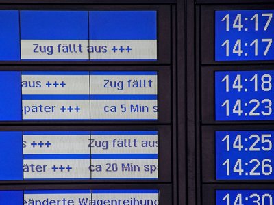 Bahnstreik, Foto: Adobe Stock/Mitiphoto Bahnstreik